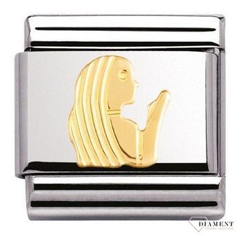 Charms Nomination Composable Gold znak zodiaku Panna 030104 06 biżuteria nomination nomination zawieszki nomination baza.jpg